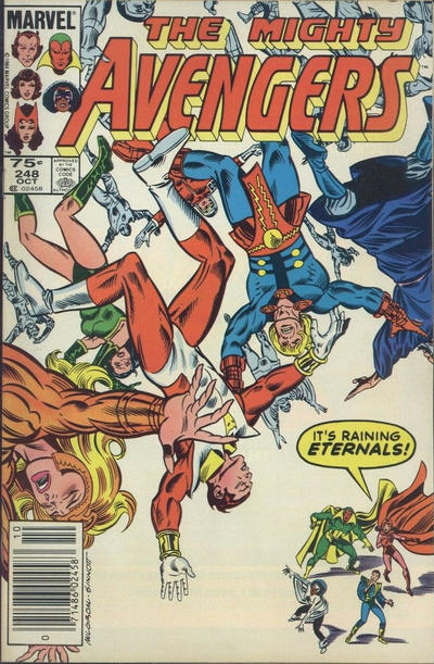 Cover for The Avengers (Marvel, 1963 series) #248 [Canadian]