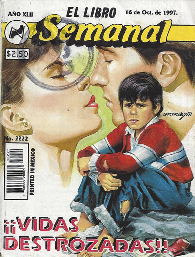 Cover for El Libro Semanal (Novedades, 1960 ? series) #2222