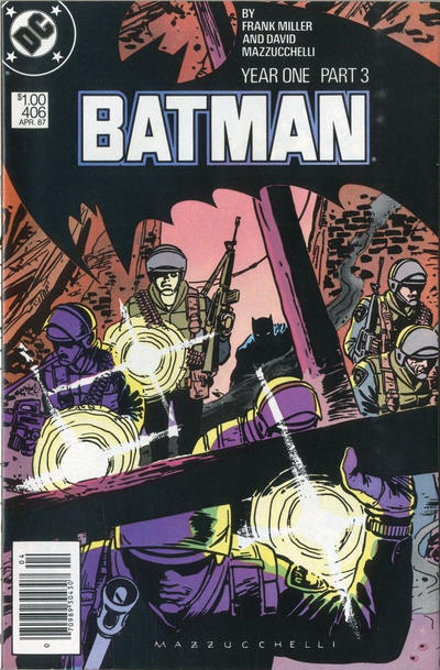 Cover for Batman (DC, 1940 series) #406 [Canadian]
