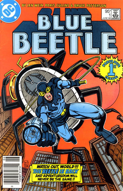 Cover for Blue Beetle (DC, 1986 series) #1 [Canadian]