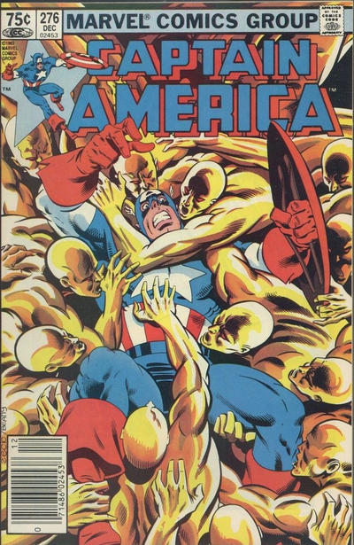 Cover for Captain America (Marvel, 1968 series) #276 [Canadian]