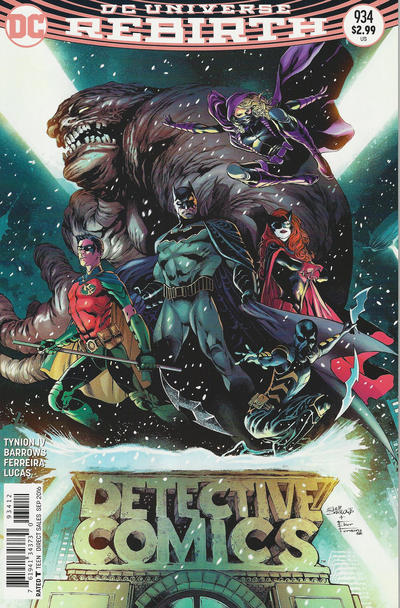 Cover for Detective Comics (DC, 2011 series) #934 [Second Printing]