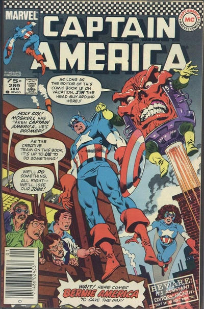 Cover for Captain America (Marvel, 1968 series) #289 [Canadian]
