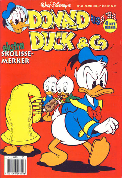Cover for Donald Duck & Co (Hjemmet / Egmont, 1948 series) #20/1994