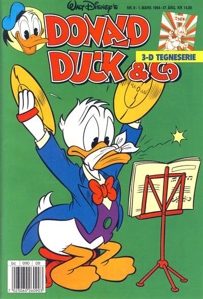 Cover for Donald Duck & Co (Hjemmet / Egmont, 1948 series) #9/1994
