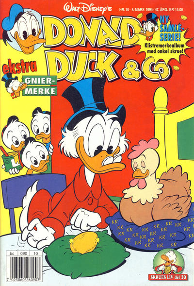 Cover for Donald Duck & Co (Hjemmet / Egmont, 1948 series) #10/1994