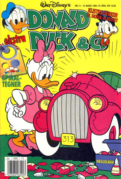 Cover for Donald Duck & Co (Hjemmet / Egmont, 1948 series) #11/1994