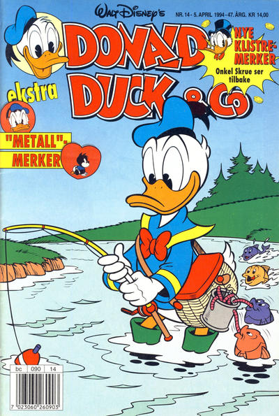 Cover for Donald Duck & Co (Hjemmet / Egmont, 1948 series) #14/1994