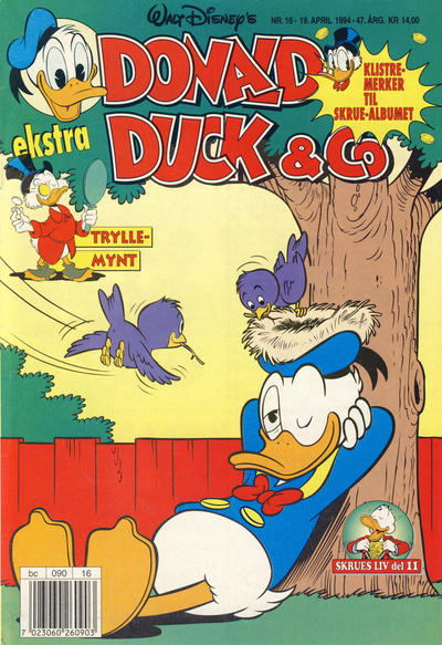Cover for Donald Duck & Co (Hjemmet / Egmont, 1948 series) #16/1994