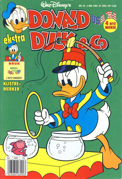 Cover for Donald Duck & Co (Hjemmet / Egmont, 1948 series) #18/1994
