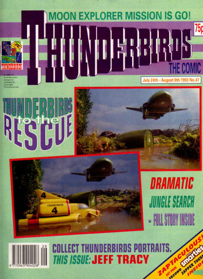 Cover for Thunderbirds: The Comic (Fleetway Publications, 1991 series) #47