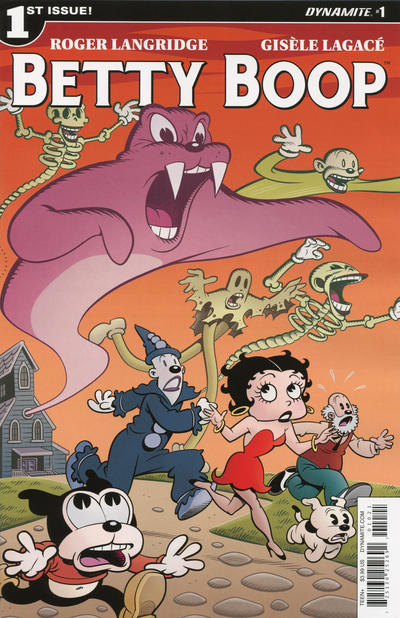 Cover for Betty Boop (Dynamite Entertainment, 2016 series) #1 [Cover B Langridge]