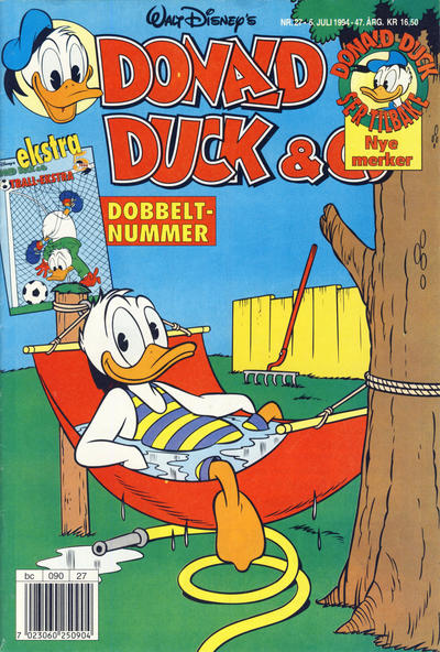 Cover for Donald Duck & Co (Hjemmet / Egmont, 1948 series) #27/1994