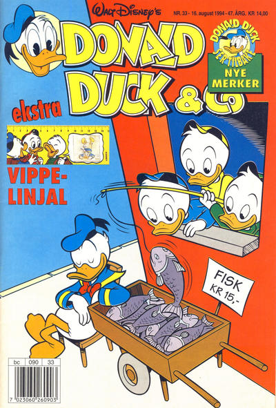 Cover for Donald Duck & Co (Hjemmet / Egmont, 1948 series) #33/1994