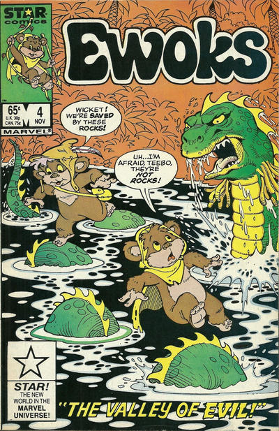 Cover for The Ewoks (Marvel, 1985 series) #4 [Direct]