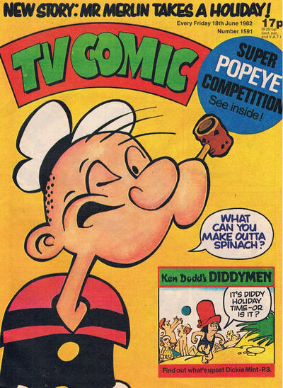 Cover for TV Comic (Polystyle Publications, 1951 series) #1591