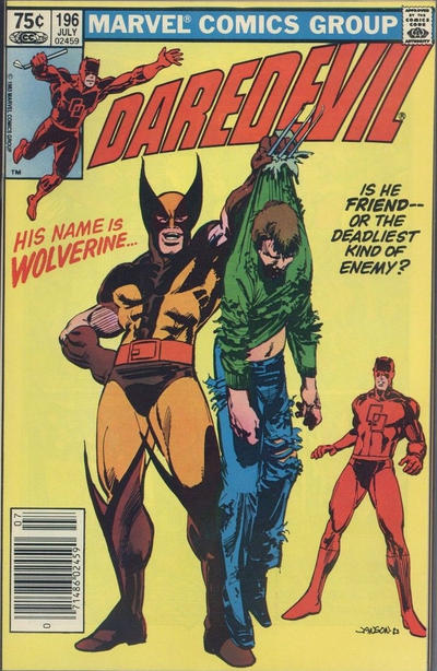 Cover for Daredevil (Marvel, 1964 series) #196 [Canadian]