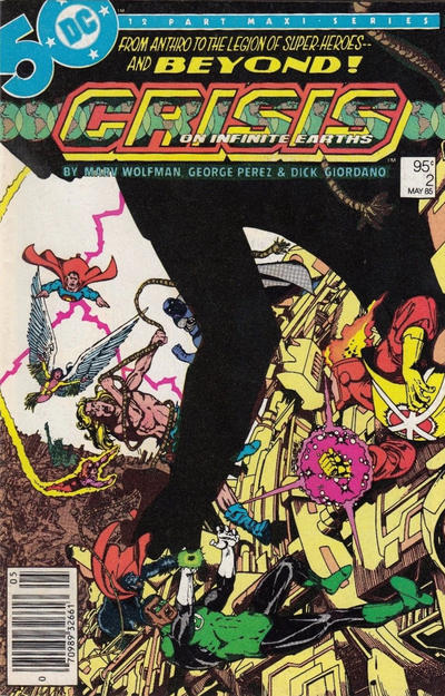 Cover for Crisis on Infinite Earths (DC, 1985 series) #2 [Canadian]