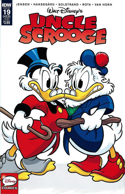 Cover for Uncle Scrooge (IDW, 2015 series) #19 / 423 [Subscription Cover Variant]