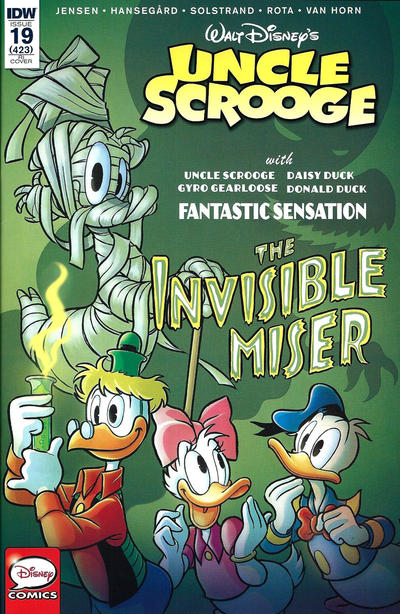 Cover for Uncle Scrooge (IDW, 2015 series) #19 / 423 [Retailer Incentive Variant Cover]