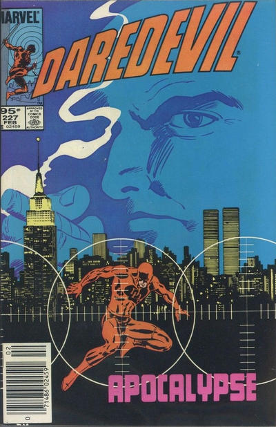 Cover for Daredevil (Marvel, 1964 series) #227 [Canadian]