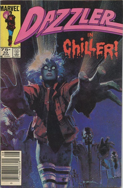 Cover for Dazzler (Marvel, 1981 series) #33 [Canadian]