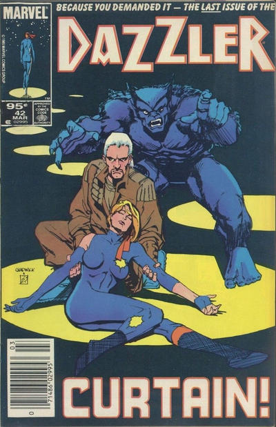 Cover for Dazzler (Marvel, 1981 series) #42 [Canadian]