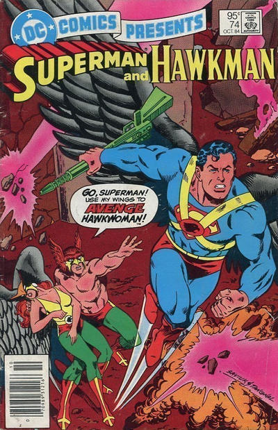Cover for DC Comics Presents (DC, 1978 series) #74 [Canadian]