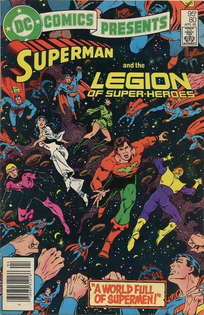 Cover for DC Comics Presents (DC, 1978 series) #80 [Canadian]