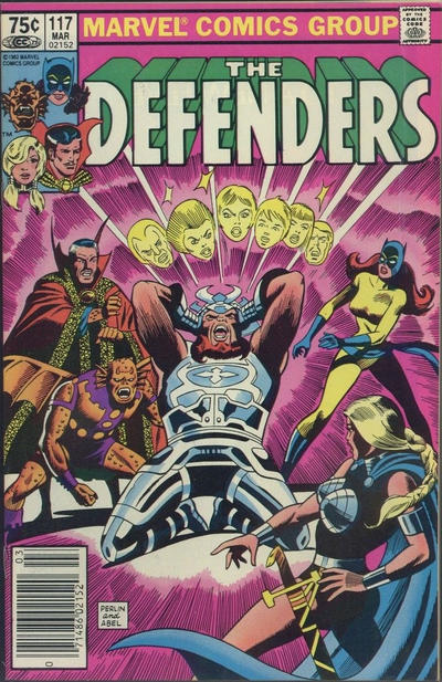 Cover for The Defenders (Marvel, 1972 series) #117 [Canadian]