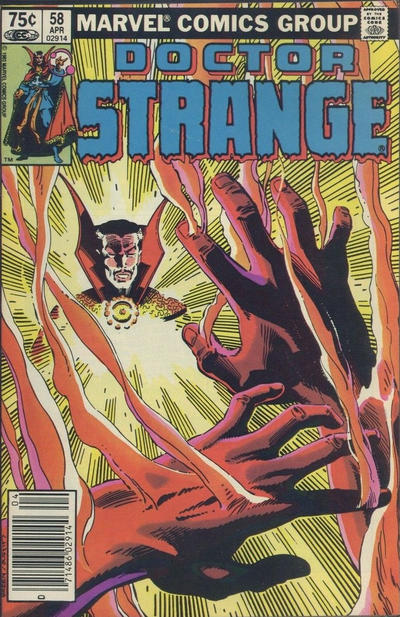 Cover for Doctor Strange (Marvel, 1974 series) #58 [Canadian]