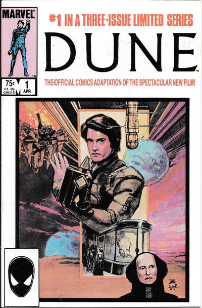 Cover for Dune (Marvel, 1985 series) #1 [Canadian]