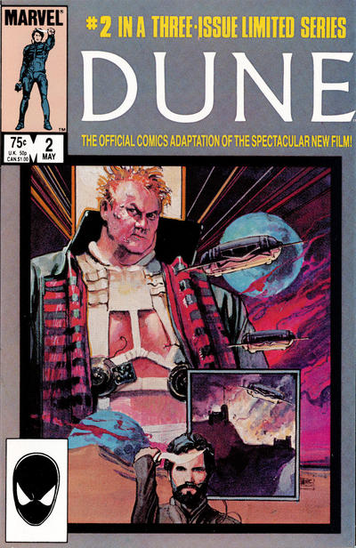 Cover for Dune (Marvel, 1985 series) #2 [Newsstand]