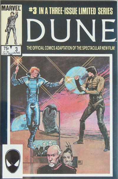Cover for Dune (Marvel, 1985 series) #3 [Direct]