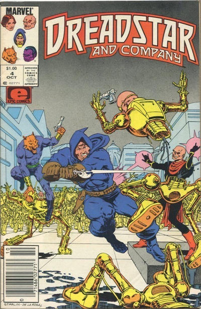 Cover for Dreadstar and Company (Marvel, 1985 series) #4 [Canadian]
