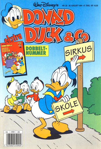 Cover for Donald Duck & Co (Hjemmet / Egmont, 1948 series) #35/1994