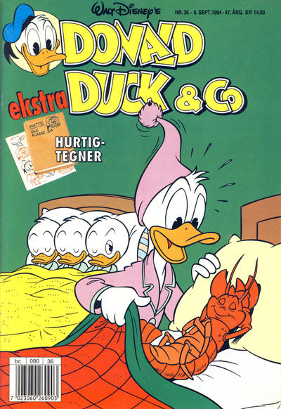 Cover for Donald Duck & Co (Hjemmet / Egmont, 1948 series) #36/1994