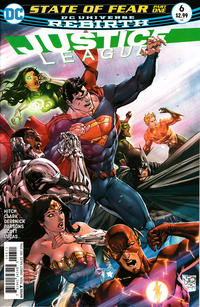 Cover for Justice League (DC, 2016 series) #6 [Tony S. Daniel Cover]