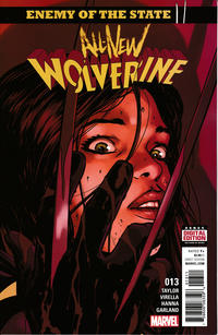 Cover Thumbnail for All-New Wolverine (Marvel, 2016 series) #13 [David López]