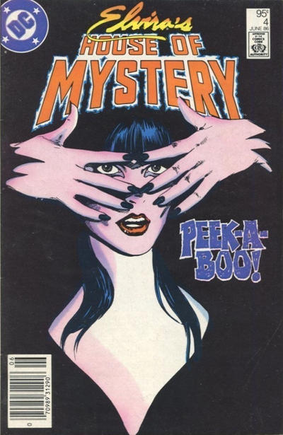 Cover for Elvira's House of Mystery (DC, 1986 series) #4 [Canadian]