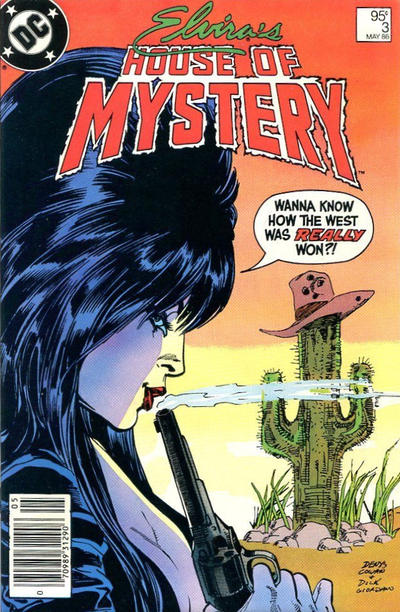 Cover for Elvira's House of Mystery (DC, 1986 series) #3 [Canadian]
