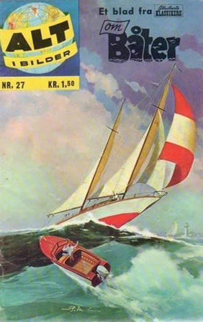 Cover for Alt i bilder (Illustrerte Klassikere / Williams Forlag, 1960 series) #27 - Båter