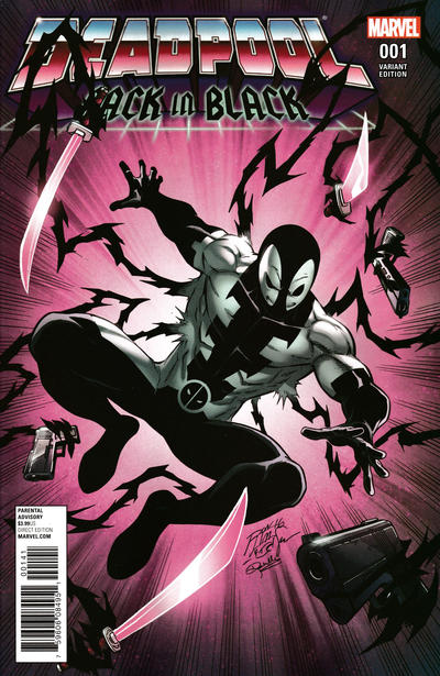 Cover for Deadpool: Back in Black (Marvel, 2016 series) #1 [Ron Lim]