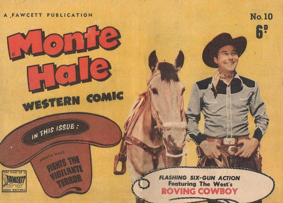 Cover for Monte Hale Western Comic (Cleland, 1940 ? series) #10