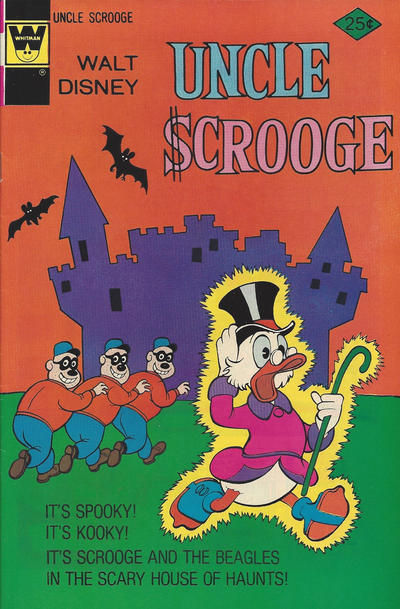 Cover for Walt Disney Uncle Scrooge (Western, 1963 series) #129 [Whitman]