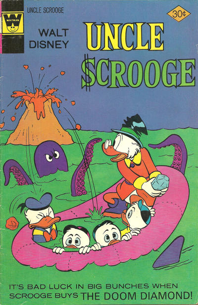 Cover for Walt Disney Uncle Scrooge (Western, 1963 series) #133 [Whitman]