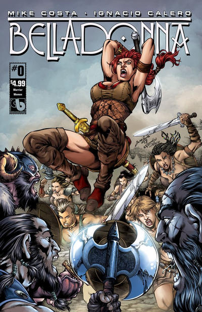 Cover for Belladonna (Avatar Press, 2015 series) #0 [Warrior Women - Jose Luis]
