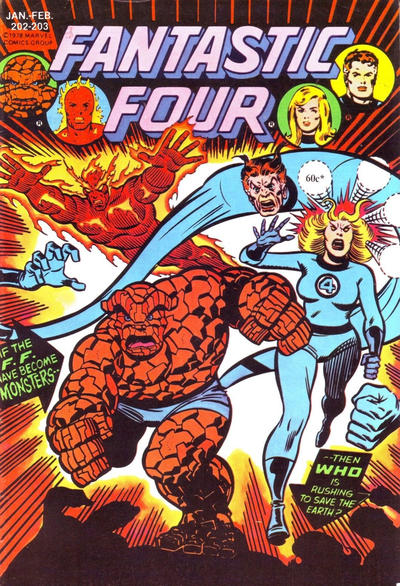 Cover for Fantastic Four (Yaffa / Page, 1979 ? series) #202/203