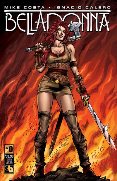 Cover for Belladonna (Avatar Press, 2015 series) #0 [Century Red Hot - Jose Luis]