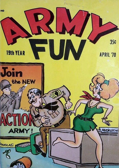 Cover for Army Fun (Prize, 1952 series) #v10#3